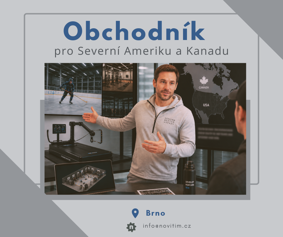 Obchodník / Obchodnice pro Severní Ameriku a Kanadu (hokejový segment)